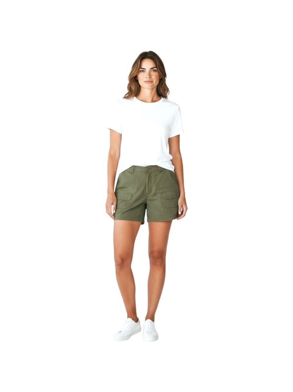 Columbia Women’s Size 8 Army Green Cargo Shorts